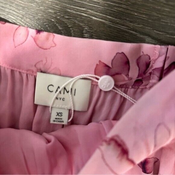CAMI NYC Liu Skirt in Pink Garden & Elaria Top In Pink Set NWT Size XS - Picture 8 of 13